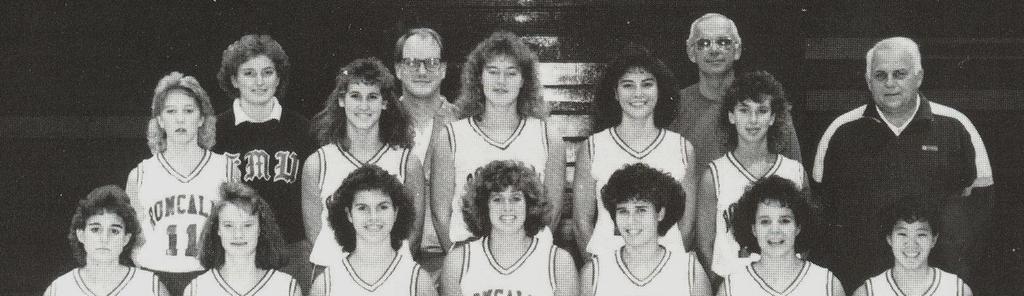 CHAMPIONS 1989 SECTIONAL CHAMPIONS 1988-89 Lady Rebels First Row: Stephanie Patrick, Mary Franko, Jill Roberts,