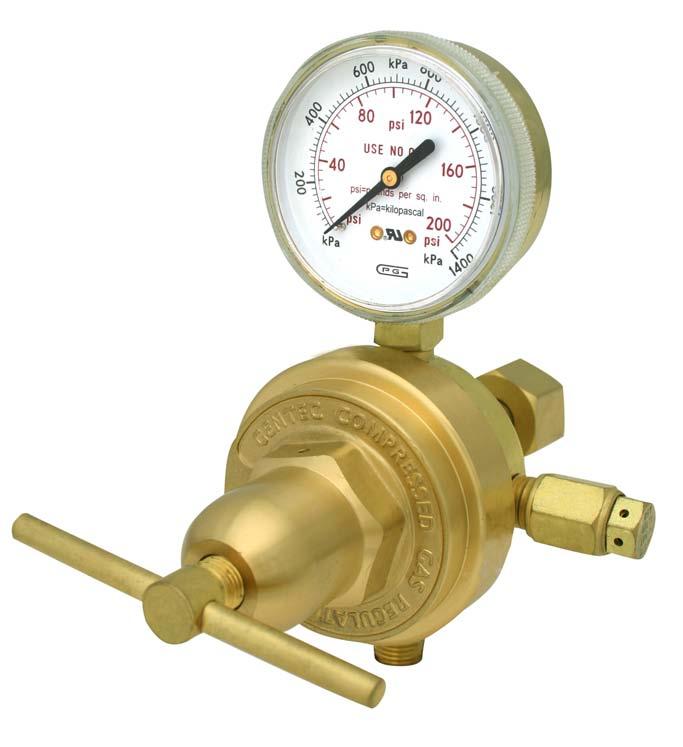 853LCR SERIES SINGLE STAGE LIQUID CYLINDER REGULATORS 853LCR Series Liquid Cylinder Regulator are specially designed for gaseous withdrawal from liquid cylinders of Oxygen, Carbon Dioxide and
