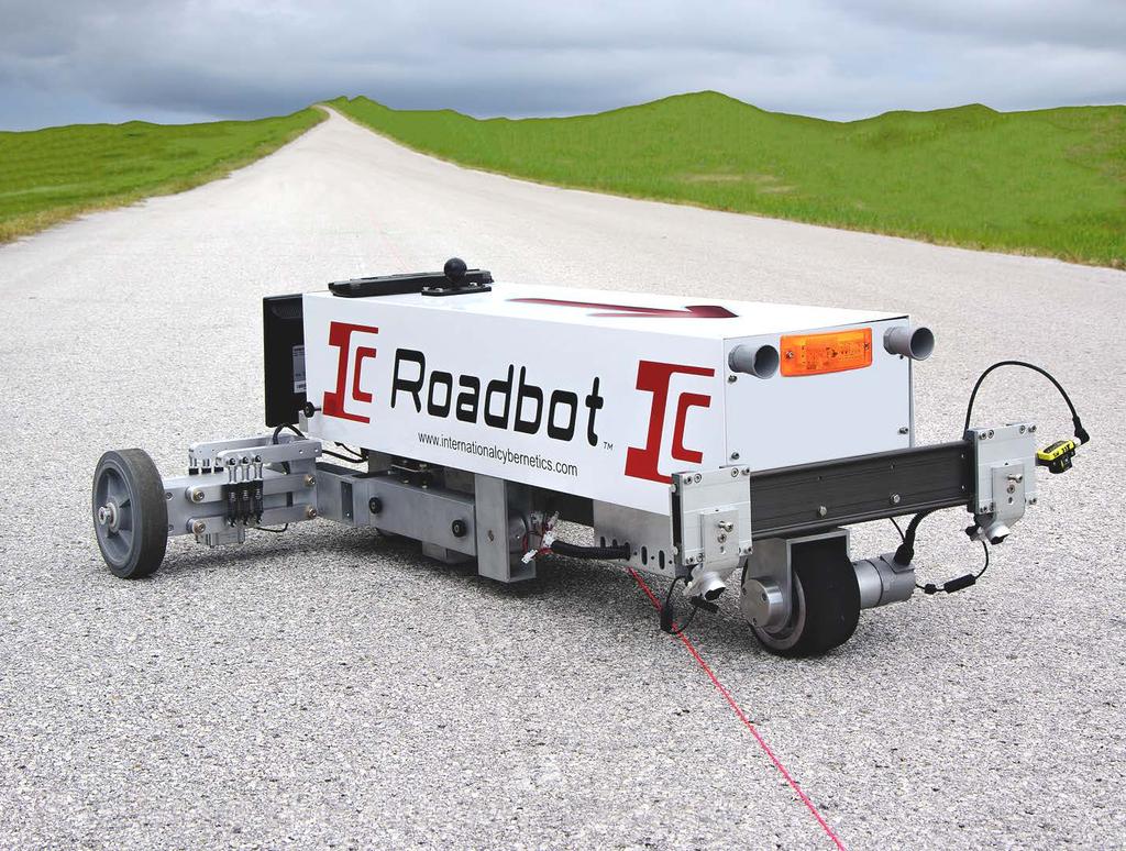 Roadbot Dual Line Laser Benchmark Road