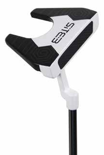 The Site 3 putter features a balanced weight helping you feel more confident during your