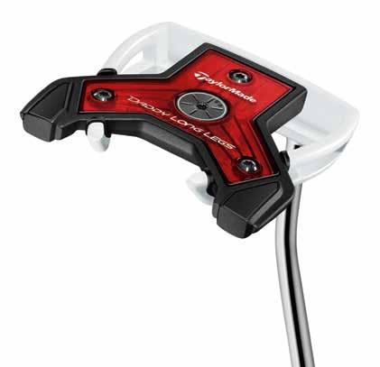 130-gram grip counterbalances head-weight to help you swing the head smoothly and on path. Counter-balanced DLL is 60% more stable based on overall club MOI values than a traditional putter.