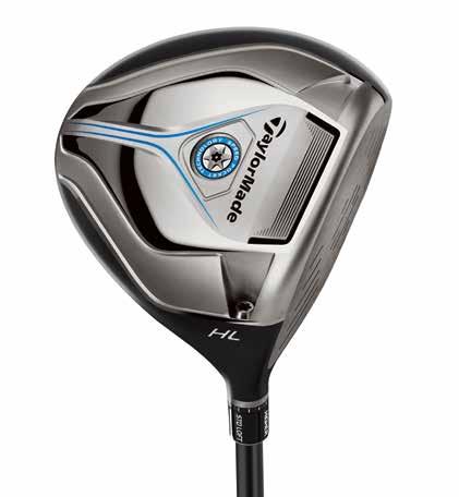 Shallow profile allows ultra-low CG to deliver more distance.