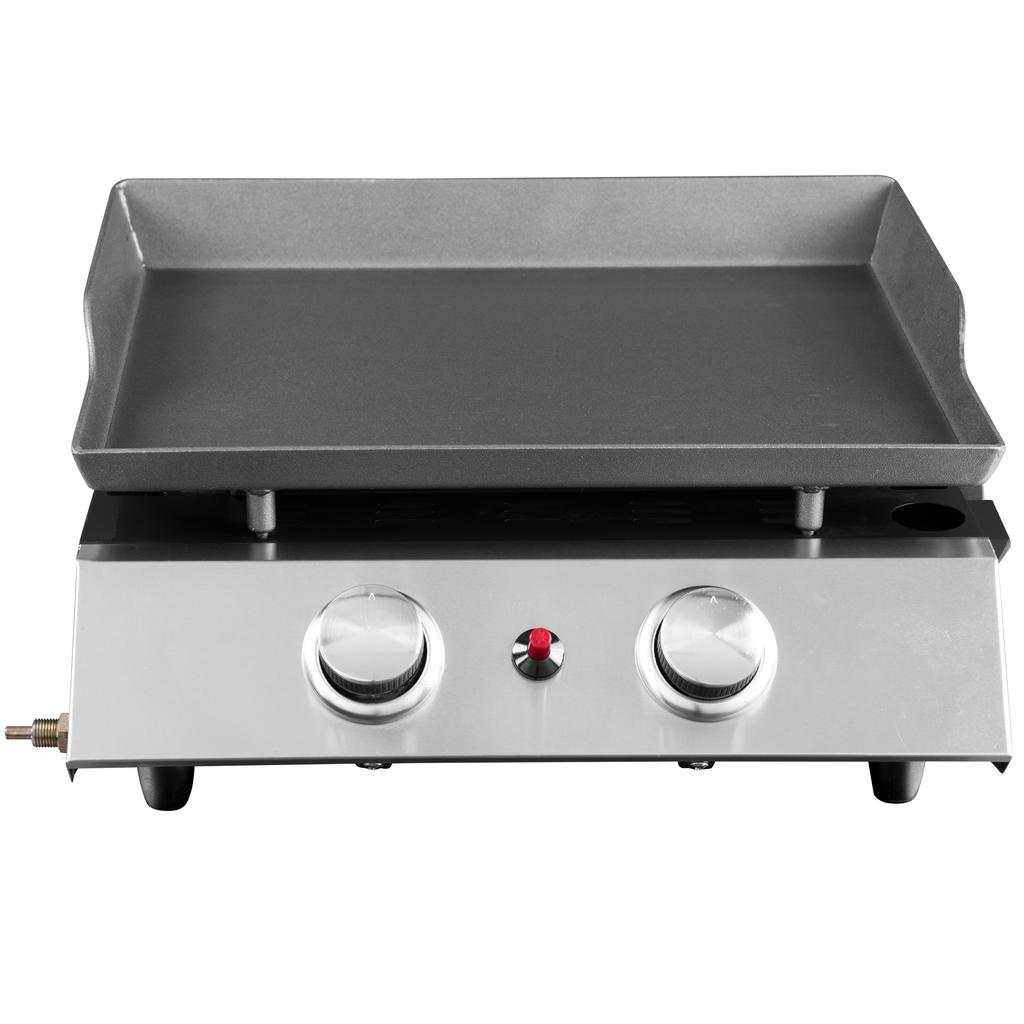 Customer Service 1-800-618-6798 OWNER S MANUAL MODEL: PD1201 US PORTABLE 2-BURNER GAS GRIDDLE FOR YOUR SAFETY! Use outdoors only! Do not use it in a building,garage or any other enclosed area.