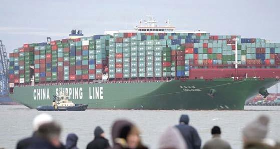 Builder s risk on container ships the issues Container ships growing in size Up to 18,000 TEU