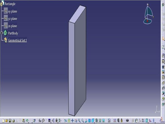 3 Rectangular Fin Configuration ANALYSIS IN ANSYS WORKBENCH All the 3D models of the