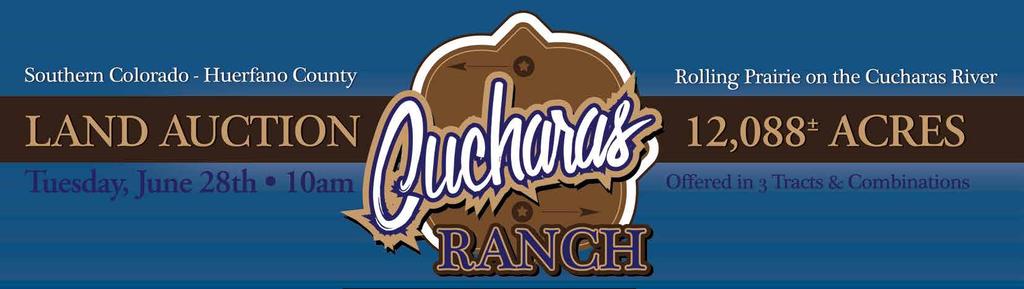 The Cucharas Ranch is located on the north side of Hwy.