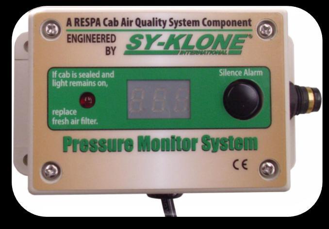 In- Cabin Pressure Monitor / Warning Sensor- Functions The primarily functions of the In- Cabin Pressure Sensor is to monitor the Cabin Pressurisation so as indicate / warn: If the cabin is not