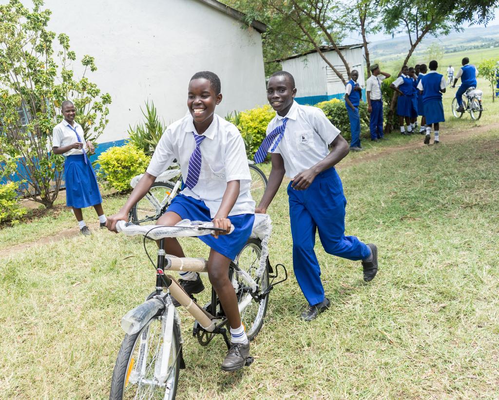 WHY BICYCLES FOR EDUCATION?