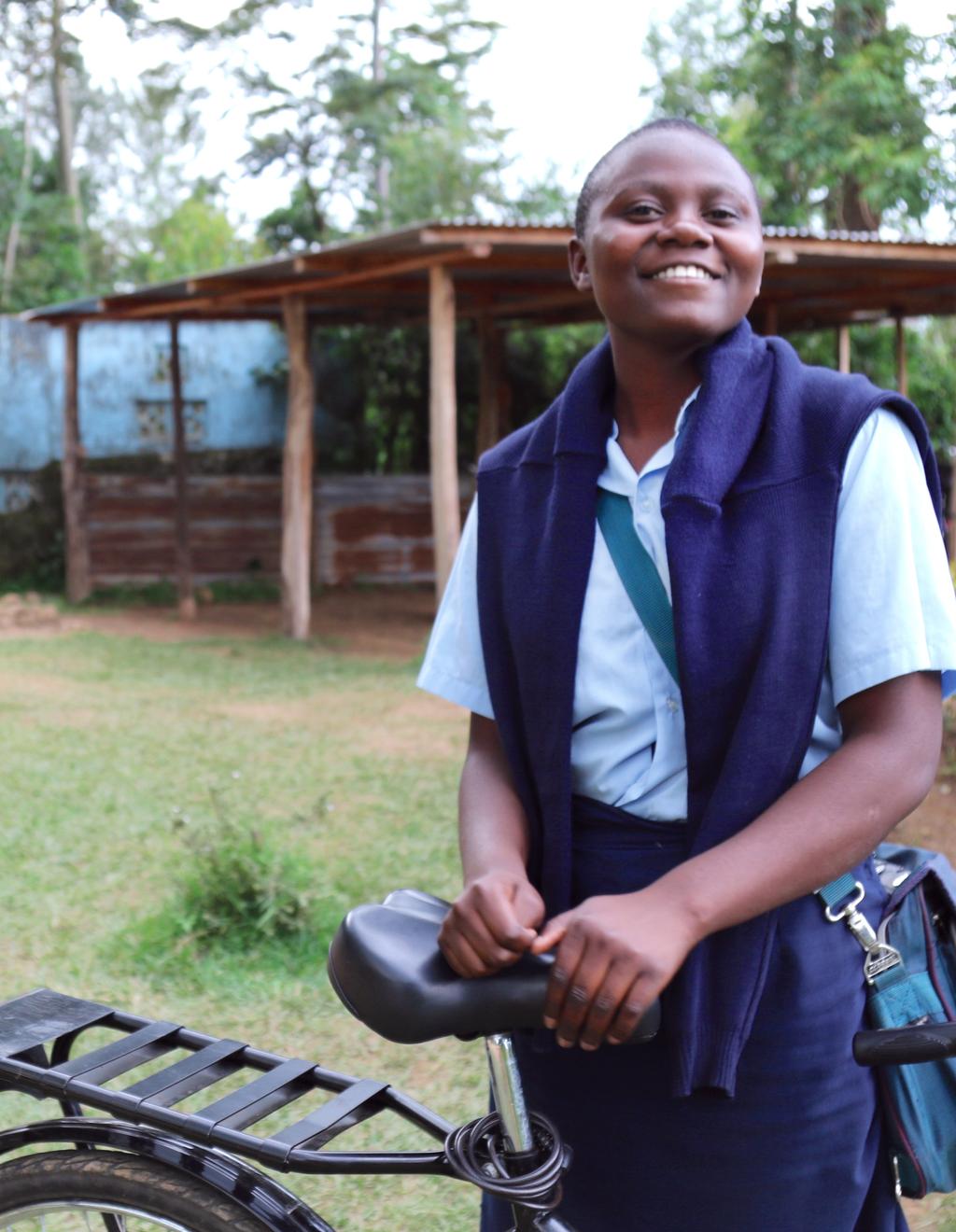 WORLD BICYCLE RELIEF WHY BICYCLES FOR EDUCATION? EMPOWERING GIRLS WITH BICYCLES IN KENYA There are more than 10 million school-age children in Kenya.