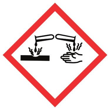 Category 1A Category 1B Category 1A Category 1 Signal Word Danger Hazard Statements Extremely corrosive irritant. Causes severe skin burns and eye damage. Harmful if swallowed or inhaled.