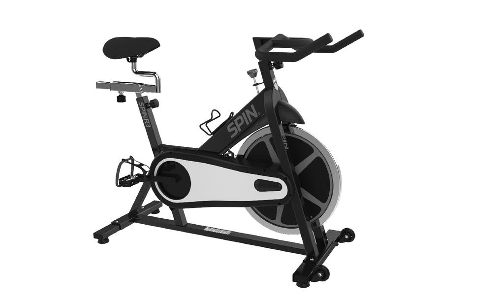 6 FEATURES OF YOUR SPIN BIKE The patented Spin bike has been designed to help you achieve your fitness goals.