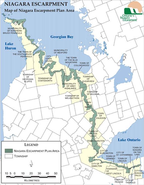 The Niagara Escarpment Biosphere Reserve conserves the Province of Ontario's natural and social capital by