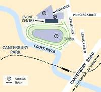 VENUE SKY HIGH & GALAXIES ROOMS, LEVEL 2 (Lift access) CANTERBURY PARK RACECOURSE VENUE PUBLIC TRANSPORT Canterbury Railway Station is about 1 km from the venue.