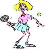 She joined the club in 1921 and has been a terrific role model to both myself and many of the people who have passed through the club over all those years. Miss Etiquette is Sphynx Tennis Club!