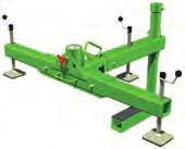 (Weight plates, davit mast and winch not included order separately.) 8530088 Portable Catwalk Clamping Base Designed to secure to 36 in. (91.4 cm) wide walkways.
