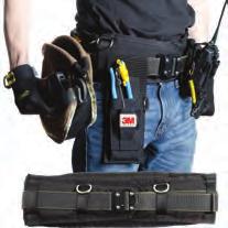 3M DBI-SALA Comfort Tool Belt Extra padding provides superior comfort compared to many other tool belts.