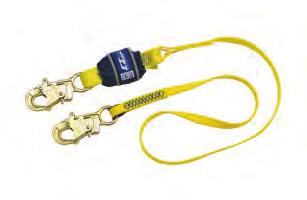 Shock-Absorbing Lanyards 3M DBI-SALA EZ-Stop Shock-Absorbing Lanyards EZ-Stop Lanyards use a controlled tearing action when subjected to fall arrest forces.