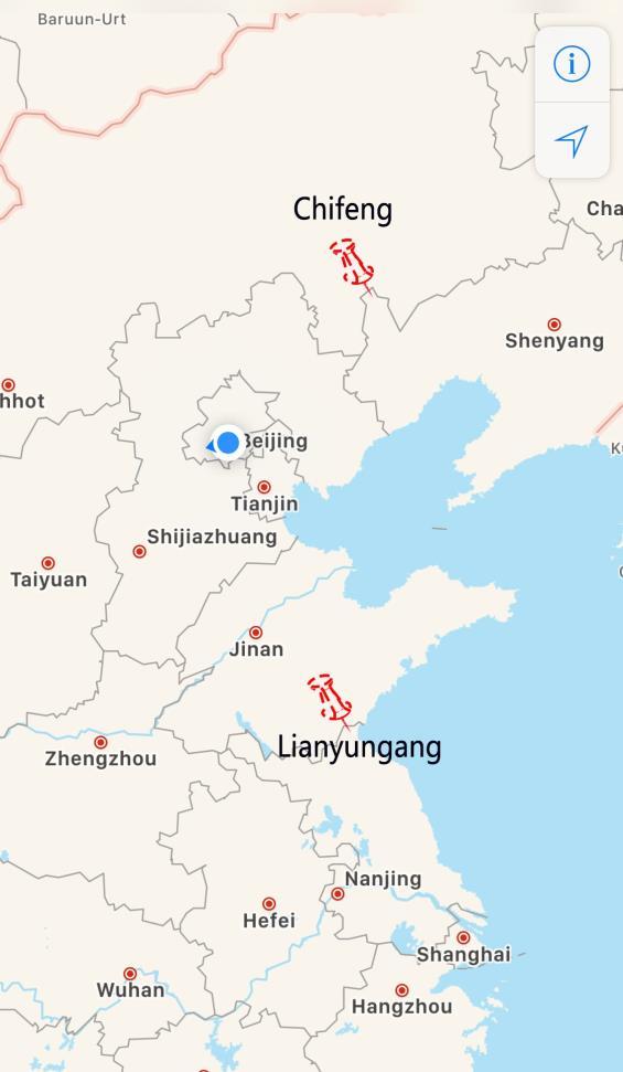1. Date: June 15-19 and June 20-24. 2. Venue: Lianyungang, Jiangsu Province & Chifeng, Inner Mongolia Autonomous Region. 3.