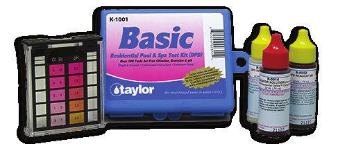50 Basic Pool & Spa Test Kit Tests for Chlorine/Bromine & ph