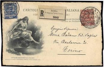 1906 Italy issued Special Post Cards for the