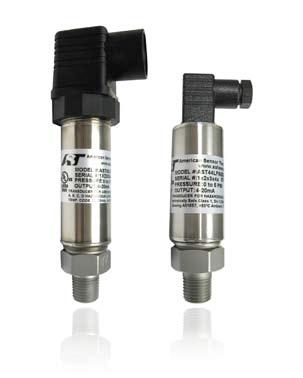 Intrinsically Safe AST44LP Low Pressure Transducer / Transmitter The AST44LP is a stainless steel pressure transducer with a wide variety of options.