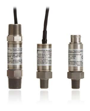 Intrinsically Safe AST4400 Pressure Transducer / Transmitter The AST4400 is a stainless steel pressure transducer with a wide variety of options.