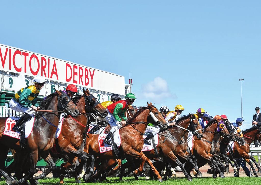 SPRING RACING CARNIVAL 17 OVERVIEW WAGERING PERFORMANCE 17/18 RACING SEASON H1 OVERVIEW THE SHOWPIECE OF AUSTRALIAN RACING 136 race meetings offered more than $77 million in prizemoney and bonuses