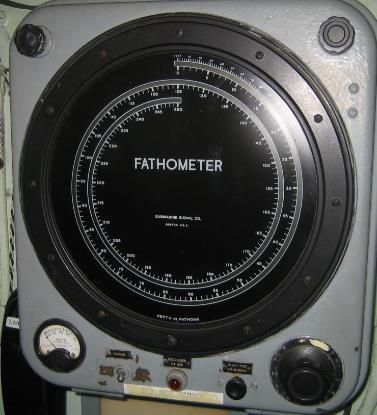 Equipment for making sounding G) Fathometer: For ocean sounding an instrument known as