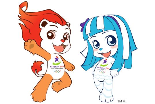 SINGAPORE 2010 LYO AND MERLY Name: Description: Creator: Did you know? Lyo is an abbreviation of Lion of the Youth Olympics.