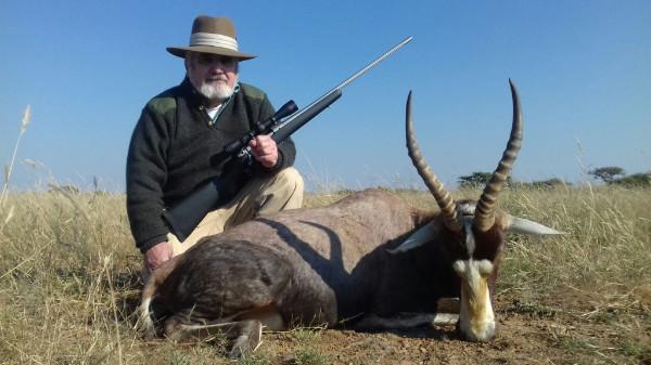 The last buck was also taken down with the abovementioned 300. Carl had initially set out for a warthog but when the hunters came across a beautiful blesbuck, they just couldn't resist!
