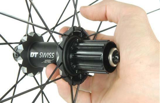 3-1/13) onto the axle. 9. Check the function of the freewheel system.