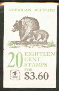 75 BK136 1819a 18 "B" Stamp... 3 12.75 10.00 1981-93 Regular Issues BK137 1889a 18 Wildlife... 2 21.75 17.00 BK138 1893a 6 & 18 Flag... 1 4.25 3.40 BK139 1896a 20 Supreme Court... 1 3.75 2.