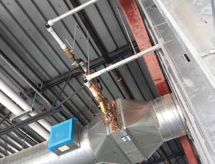 Radiant and hydronic piping systems Hydronic piping with Uponor PEX COMMERICAL PLUMBING Using Wirsbo hepex for chilled water and heating hot water is a very durable, cost-effective solution for