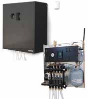 Radiant Ready 30E Radiant and hydronic piping systems Radiant Ready 30E is a pre-wired, pre-piped hydronic mechanical unit that combines a 9kW electric boiler, expansion tank, air vent, system