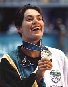 88-18 NEBRASKA SWIMMING & DIVING NEBRASKA S GOLDEN PENNY PENNY HEYNS Amanzimtoti, South Africa - Olympic Gold Medalist - Olympic Bronze Medalist - World Record Holder It's not every day you run