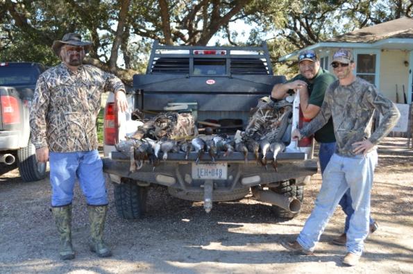 Duck Hunt in South Texas Two hunters will join Shawn de Cento and Randi Anderson near Corpus Christi, Texas for two days of duck hunting in coastal bays and lake systems.