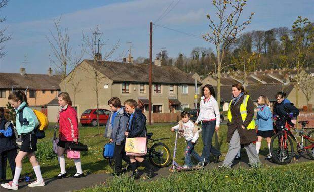 Sustrans Research and Monitoring U EXAMPLE - Hands Up Scotland: Established in it is the largest national survey to look at travel to school RMU are responsible for overall collation, analysis and