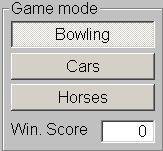 When using the GRAND PRIX game the bowlers on each lane will race against each other to reach the finish line, preset by the user. GRAND PRIX RULES The game is played in Open style on each lane.
