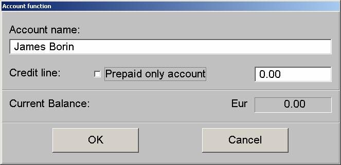 easier to handle. At the end of any transaction you will find the ACCOUNT button, press this button when you wish to charge the total due to an account rather than take payment.