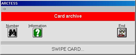 87 Magnetic card archive 3.26 The Wins program includes a Magnetic card system for use as discount (money) or count down (frames or minutes).