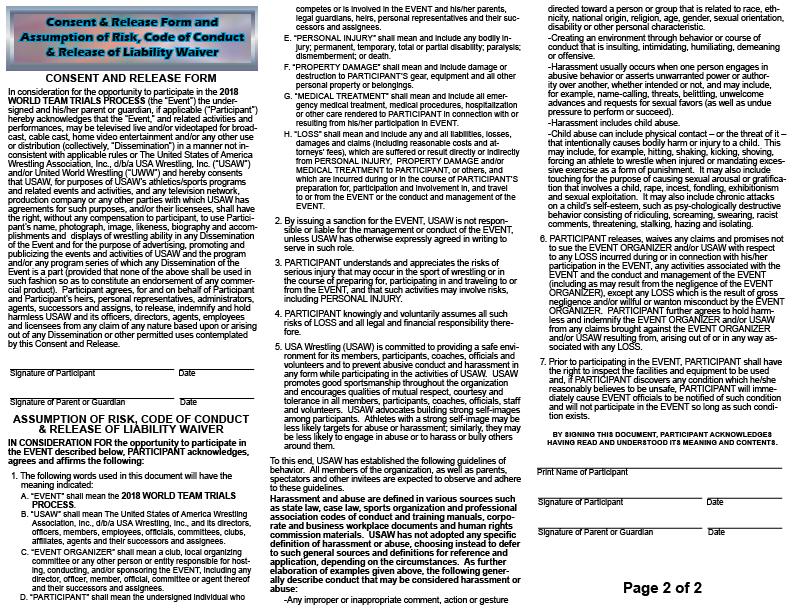APPENDIX Waiver and Consent Form Please print & fill out the Consent & Waiver Form and email a copy
