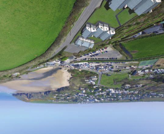 residences with a heritage feel in a private development overlooking the breathtaking Mawgan Porth beach, cliff tops