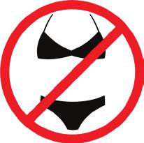 EXTRACT OF THE RULE SWIM Bikinis are not allowed. Wetsuits are permitted. Wetsuits can only be taken off in the transition area.
