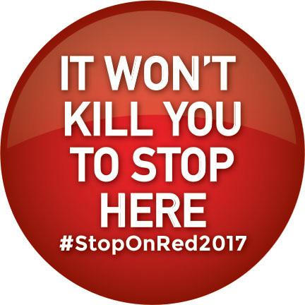 SOCIAL MEDIA POSTS This template is provided to help you communicate about Stop on Red Week. As always, your personal perspective and stories provide additional depth.
