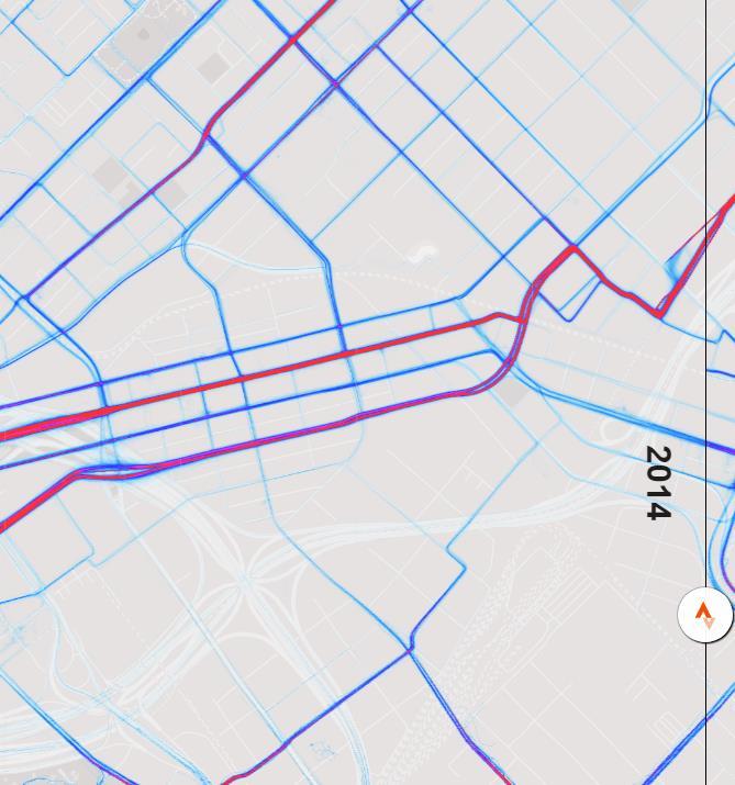 The Case for Bike Lanes STRAVA Data: