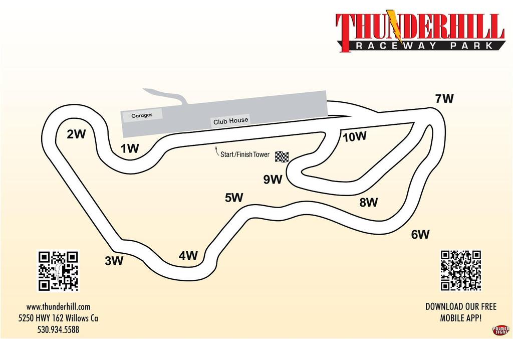 THUNDERHILL CIRCUIT RACE MAP http://www.thunderhill.