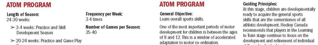 LTPD Atom Age Group Number Start