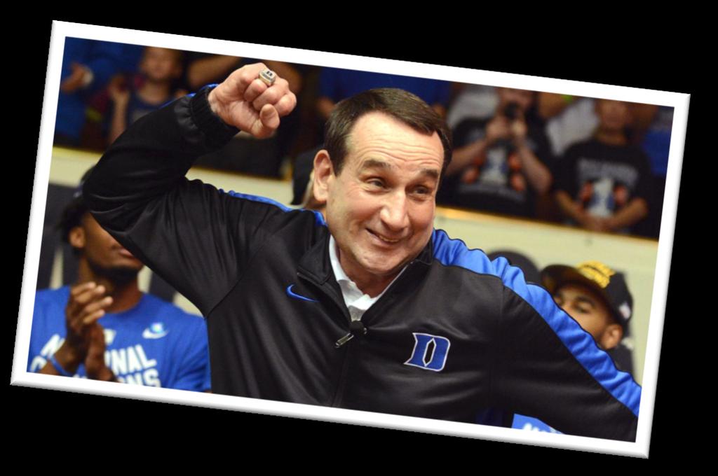 Krzyzewski states if you are trying to achieve success based on other peoples goals, you will be frustrated all of the time. Teams should define their own success and determine their own passion.