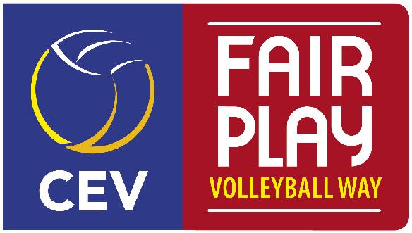 Only hi-res logos can be used and must be displayed in conformity with following basic rules: The inserted graphic has to include: 1. The official CEV logo 2.