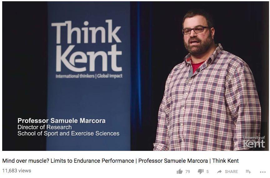 A SCIENTIFIC RESEARCH Our endurance feat has caught the interest of the University of Kent, School of Sport and Exercise Science director of Research, Samuele Marcora.